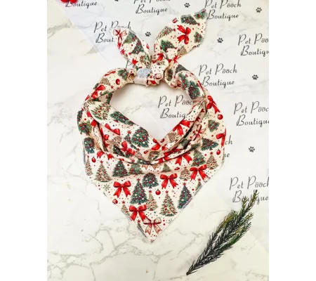 Christmas Magic Vintage Dog Bandana