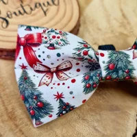 Christmas Magic Vintage Bow Tie