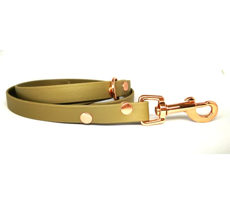 Khaki Biothane Dog Lead