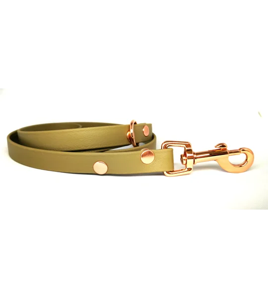 Khaki Biothane Dog Lead