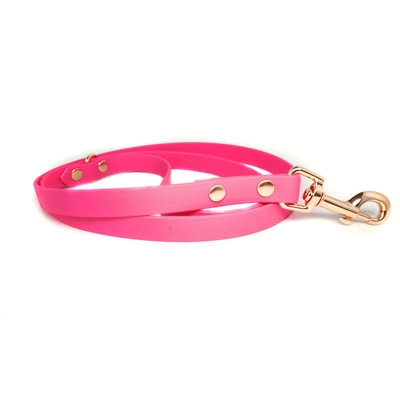 Hot Pink Biothane Dog Lead Hot Pink Biothane Dog Lead