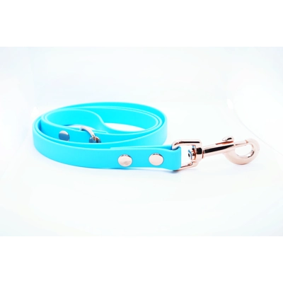 Baby Blue Biothane Dog Lead Baby Blue Biothane Dog Lead