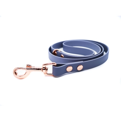 Grey Biothane Dog Lead Grey Biothane Dog Lead