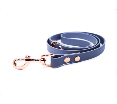 Grey Biothane Dog Lead