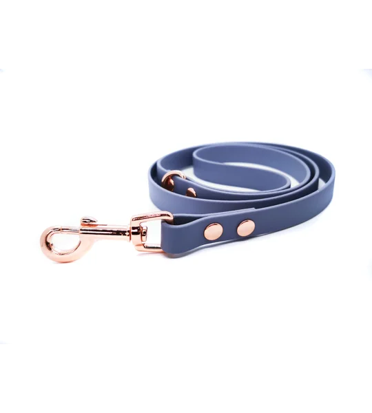 Grey Biothane Dog Lead
