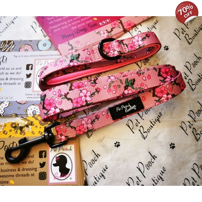 Cherry Blossom Lead- Reversible