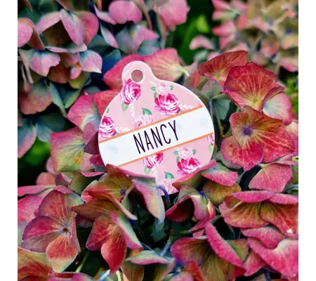 Sunday Rose Custom ID Dog Tag - NEW STYLE