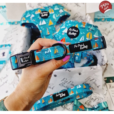 Ahoy Sea Dog Collar - OPTIONAL Bow Tie ACCESSORY Ahoy Sea Dog Collar - OPTIONAL Bow Tie ACCESSORY