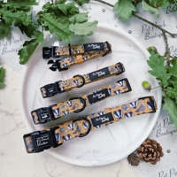 Woodland Badger Dog Collar