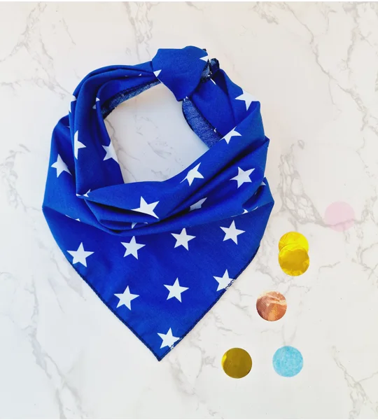 Blue Star Bandana