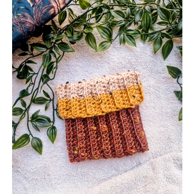 Bumble Bee Roll Top Dog Snood