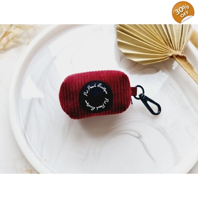 Burgundy Red Cord Dog P..