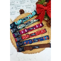 Coffee Bean Cord Dog Collar