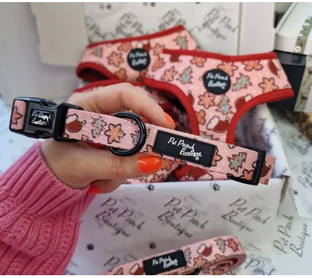 Christmas Cookies Dog Collar