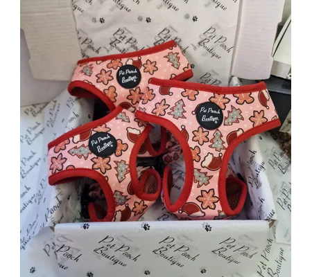 Christmas Cookies Dog Harness