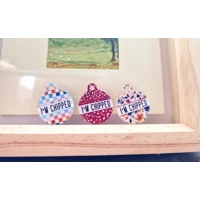 Poppy Toadstool Polkas Custom ID Dog Tag - NEW STYLE