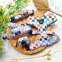 Chunky Check Dog Poo Bag Holder