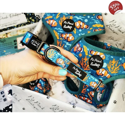 Under The Sea Dog Collar