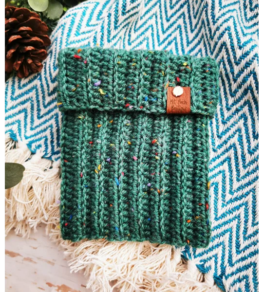 Clover Green Roll Top Dog Snood