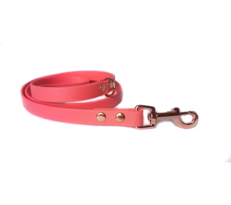 Coral Biothane Dog Lead