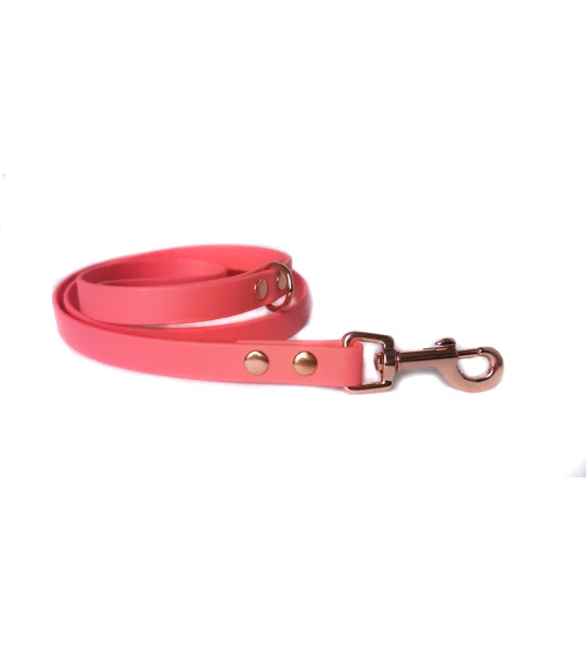Coral Biothane Dog Lead
