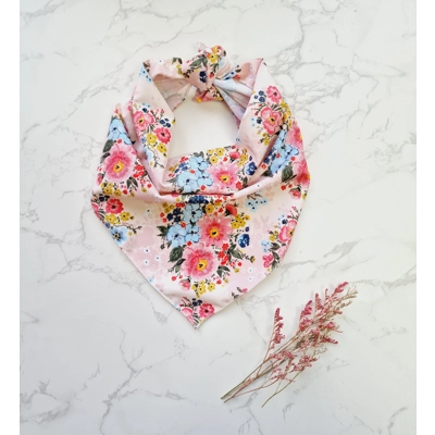 Cottage Floral Dog Bandana Cottage Floral Dog Bandana