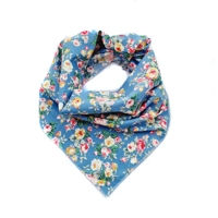 Country Blue Vintage Dog Bandana