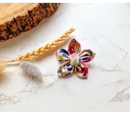 Little Enchanted Meadows Floral Flower Collar Attachment