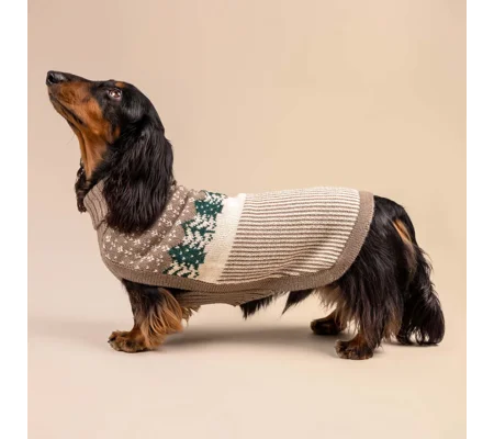 Frosted Grove Knit Alpaca Wool Dog Jumper - Alqo Wasi