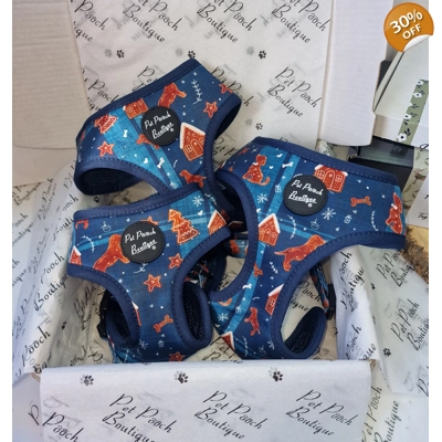 Gingerbread Biscuit Dog Dog Harness
