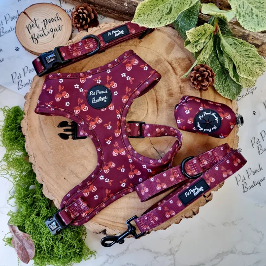 Happy Little Acorns Dog Harness