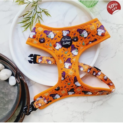 Trick Or Treat Harry Halloween Spooky Dog Harness Trick Or Treat Harry Halloween Spooky Dog Harness