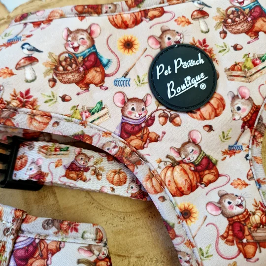 Harvest Mouse Dog Harness
