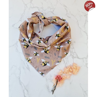 Honey Bumble Bee Dog Bandana