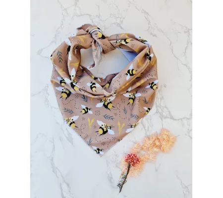Honey Bumble Bee Dog Bandana