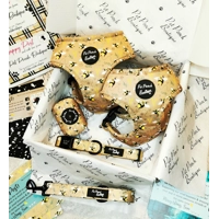 Honey Bumble Bee Dog Bow Tie