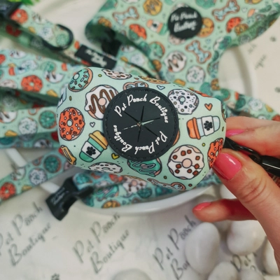 Iced Doughnuts & Coffee Poo Bag Holder