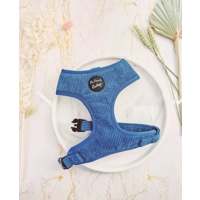 Jaguar Blue Cord Dog Harness