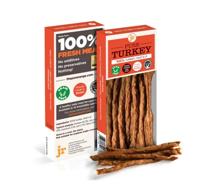 Pure TURKEY Sticks - JR Pet Products (50g pack)