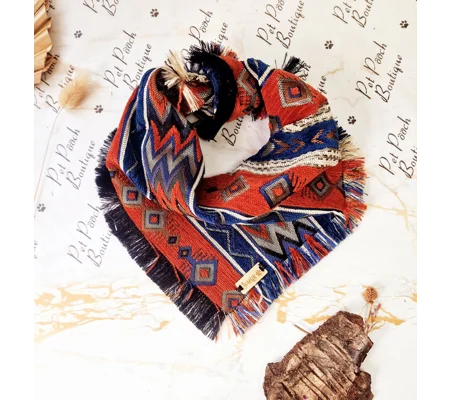 Frayed Jurassic Mountain Dog Bandana - Scamps