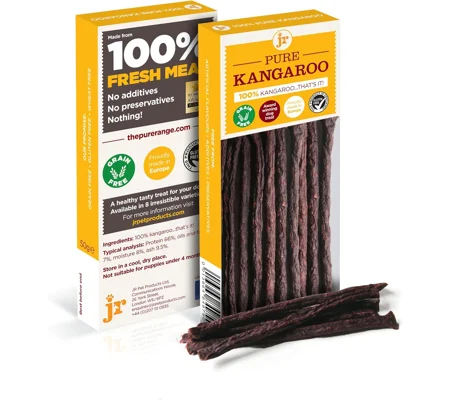 Pure Kangaroo Sticks - JR Pet Products (50g pack)