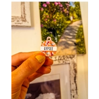 Sweet Marmalade Blossom Custom ID Dog Tag - NEW STYLE