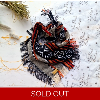 Frayed Mountain Monster Bandana - Scamps Frayed Mountain Monster Bandana - Scamps