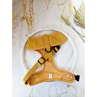 Mustard Yellow Cord Dog Harness