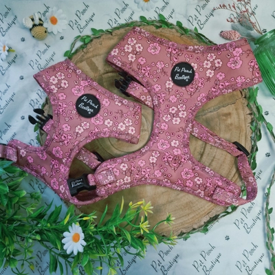 Old Garden Bloom Dog Harness