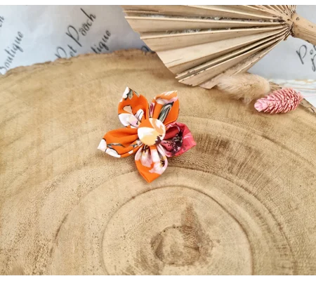 Sweet Marmalade Blossom Flower Collar Attachment