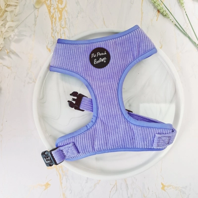 Pastel Purple Cord Dog Harness Pastel Purple Cord Dog Harness