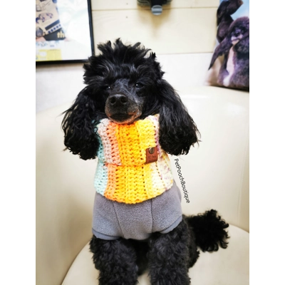 Patchwork Roll Top Dog Snood Patchwork Roll Top Dog Snood