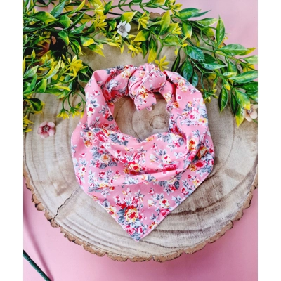 Pink Vintage Dog Bandana Pink Vintage Dog Bandana