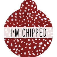 Poppy Toadstool Polkas Custom ID Dog Tag - NEW STYLE